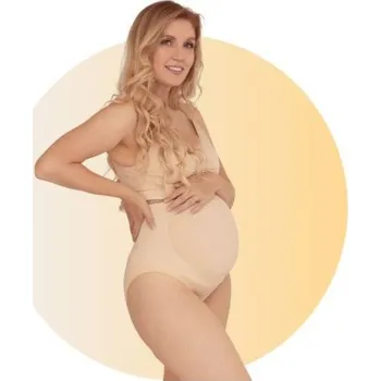 Těhotenská podprsenka Carriwell Těhotenské podpůrné kalhotky Medové Vel. XL