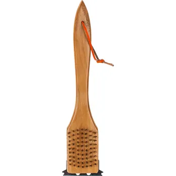 Příslušenství pro gril Kartáč na čištění grilu 30cm dřev.