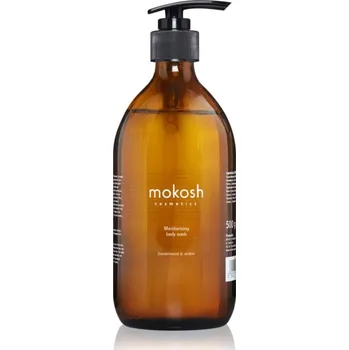 Sprchový gel Mokosh Sandalwood & Amber hydratační sprchový gel 500 ml