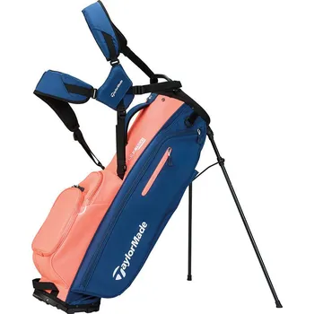 Sportovní taška TaylorMade FlexTech Stand Bag, Coral/Navy