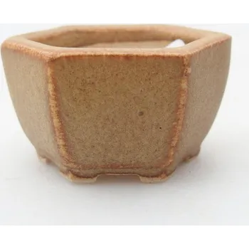 Květináč Mini bonsai miska 4 x 3,5 x 2 cm hnědá