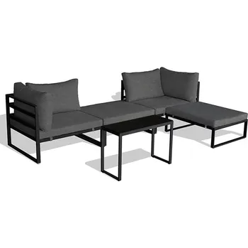 Zahradní sestava Zahradní set 2+1 šedá AZ-L1761 GREY