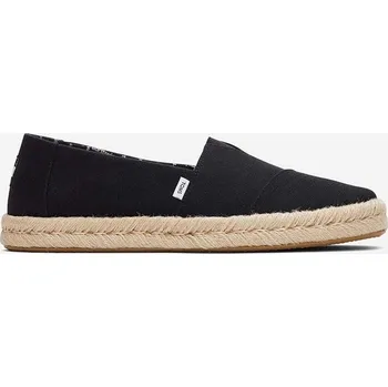 Pánské tenisky Espadrilky Toms Toms Alpargata Rope 2.0 10019875 BLACK černá 99X, EUR 45