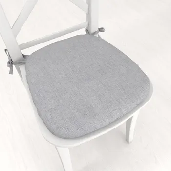 Podsedák Oblý podsedák BKW-208 Šedé žíhání - 39x37x3 cm