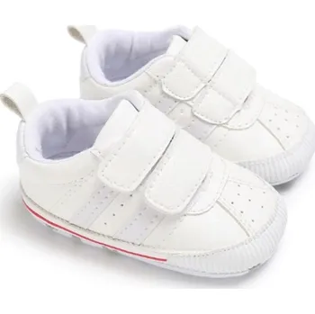 Dívčí obuv Dětské capáčky na suchý zip bílá 12-18 měsíců