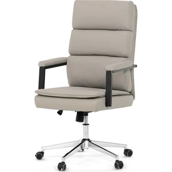 Kancelářská židle béžová KA-D8104 SIL