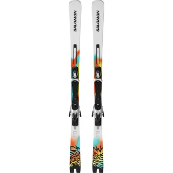 Sjezdové lyžování Lyže SALOMON E ADDIKT PRO 76 + MI12 GW Barva: MI12 GW T, Velikost: 170, Pohlaví: Unisex