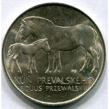 ČESKOSLOVENSKO. 50 Kčs 1987. Kůň Przevalského.