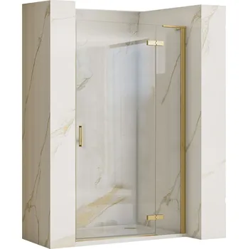 Rea Hugo, 1-křídlé sprchové dveře 100x200 cm, zlatá matná, REA-K8413
