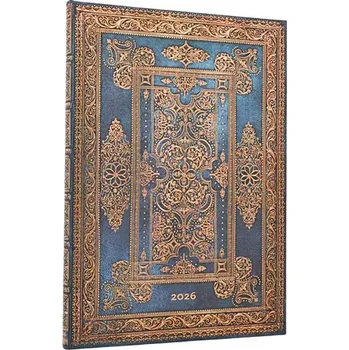 Diář 2026 DP 12 / Blue Luxe / Grande / Vertical