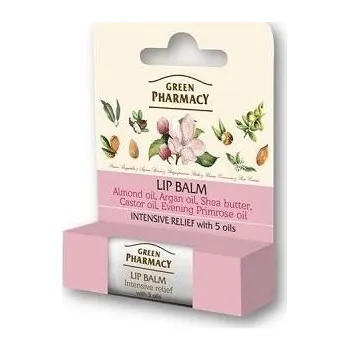 Lesk na rty Green Pharmacy balzám na rty pro intenzivní úlevu 3,6 g