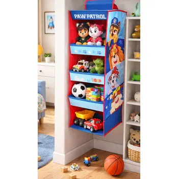 Úložný box Arditex Závěsný textilní organizér TLAPKOVÁ PATROLA