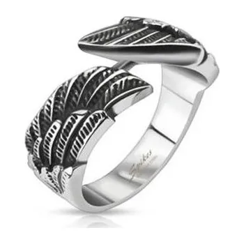 Prsten OPR0138-56 Ocelový prsten křídla - motorkářské
