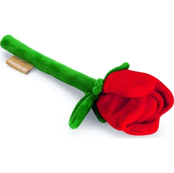 Hračka pro psa Beeztees Plyšová hračka pro psy Červená růže 30 cm
