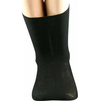 Dámská móda Lonka Ponožky pro diabetiky Oregan EXTRA široké černé Velikost: 35-38 (23-25)