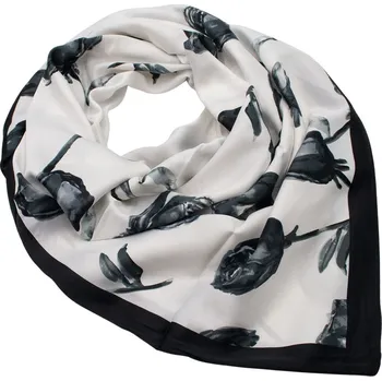 Šátek Fennysun Inc. Šátek - černobílý s potiskem