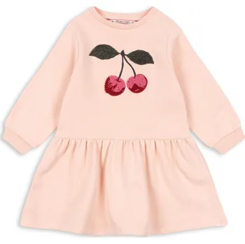 Dívčí šaty Dívčí bavlněné šaty Lou "Evening Sand" Konges Sløjd VELIKOST: 92/2 roky