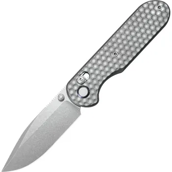 GEO Knife Ethereal Cutter SW M390 Blade SW Ti Drop Point