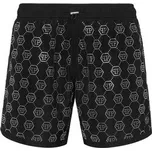 PHILIPP PLEIN Šortky 23657 Černá XXL