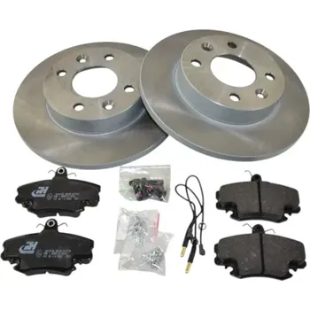 Brzdový kotouč Sada přední brzdové kotouče + destičky RENAULT 11 CLIO RAPID TWINGO I (DACIA 7701204282 RENAULT 6000008126 6025070807 7700704705 7701201669 7701201773 7701201774 7701201775 7701202284 7701202285 7701202289 7701202516 7701202539 7701202540 7701202712)