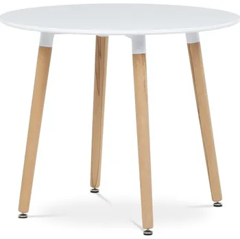 Stůl jídelní bílý matný DT-306 WT