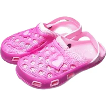 Dívčí obuv DÍVČÍ GUMOVÉ NAZOUVÁKY tm.růžové Bellgame GY1008C (Dívčí nezateplené gumové nazouváky)