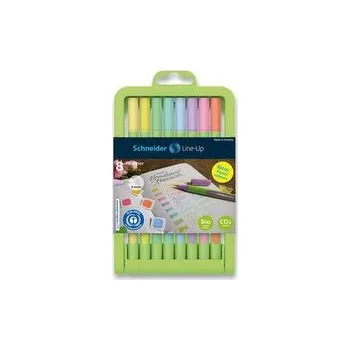Liner Schneider Line-up sada, 8 ks, pastelové barvy