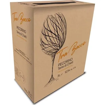 Novaripa Bag in box, Tra Bacco, bílé víno Pecorino , Abruzzo , IGT, Novaripa, 12,5%, 3L