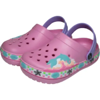 Dívčí obuv Sport Dívčí gumové nazouváky sv. růžová