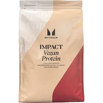 Protein MyProtein Impact Vegan Protein 2500 g, bílá čokoláda-malina