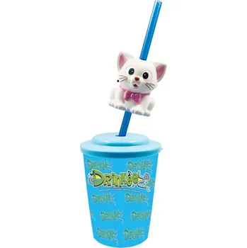 Koloběžka EPline Drinkeez Brčko se zvukem kočička bílá