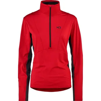 Dámská móda Dámská fleece mikina Kari Traa Karen H/Z Midlayer Červená XS