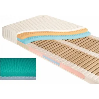 Matrace Ortopedická matrace JELÍNEK SÁRA Family CELLPUR pěna 22 cm 120x210 cm, Bavlna 80-110 kg