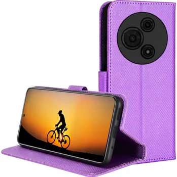 Pouzdro na mobilní telefon Flipové pouzdro WWW pro TCL 405 fialové