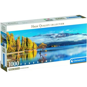 Puzzle Clementoni puzzle 1000 Panorama Wanakin zlatý RE