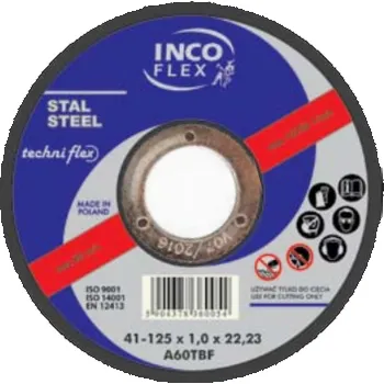 Řezný kotouč Plochý řezný kotouč Inco Flex A24RBF 350x3,5x32mm (M41-350-3,5-32A24R)