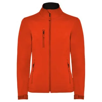 Dámská softshellová bunda Dámská bunda Nebraska, ohnivá oranžová, Velikost 3XL