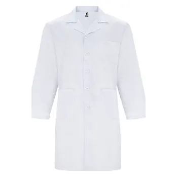 Zdravotnický plášť Pánský pracovní plášť Vaccine, bílá, Velikost XS