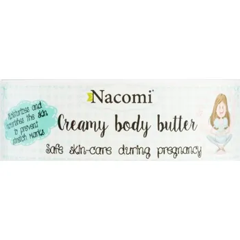 Tělový krém Nacomi PREGNANCY FRIENDLY SKIN CARE krémové tělové máslo 100 g