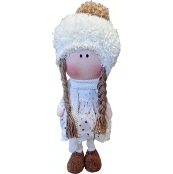 Vánoční dekorace Vánoční panenka ps3538 (vánoční dekorace v zimním oblečku)