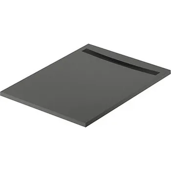 Sprchová vanička CERSANIT 3D Sprchová vanička Cersanit Kontra 120x90 obdélníková, graphite ,kryt černý, S207-014 S207-014