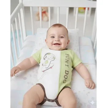 Kojenecké oblečení Kojenecké polodupačky Ewa Dina zelené