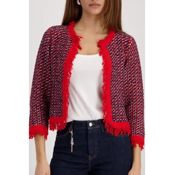 Dámské sako Sako Monari 410386 marina tweedový cardigan Velikost: 36