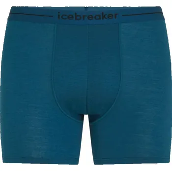 Pánské spodní prádlo ICEBREAKER Mens Anatomica Boxers, Atlantis velikost: XXL