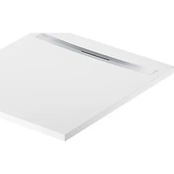 Sprchová vanička CERSANIT 3D Sprchová vanička Cersanit Kontra 100x90 obdélníková, bílá ,kryt ocel, S207-003 S207-003