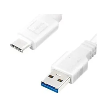 USB hub Logilink USB-C 1m bílý