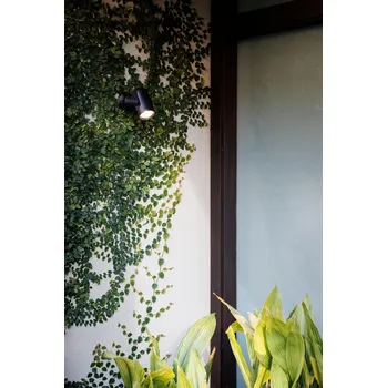 Venkovní osvětlení SLOT 200 nástěnné bodové svítidlo, černá - FARO