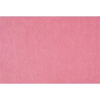 Plsť světle růžová A4 - 10 ks