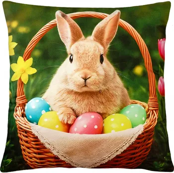Polštář Velikonoční polštář BUNNY II. 40x40 cm Mybesthome Varianta: Povlak na polštář, 40x40 cm