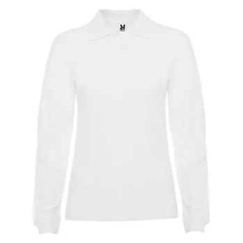 Dámské tričko Dámská polokošile s dlouhým rukávem Estrella, bílá, Velikost XL